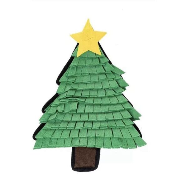 House of Paws Christmas Tree Snuffle Mat at The Lancashire Dog Company
