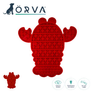 Ancol Orva Lobster Lick Mat at The Lancashire Dog Company