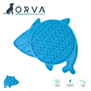 Ancol Orva Shark Lick Mat at The Lancashire Dog Company