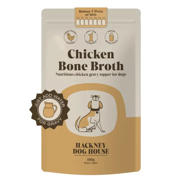Hackney Dog House Chicken Bone Broth at The Lancashire Dog Company