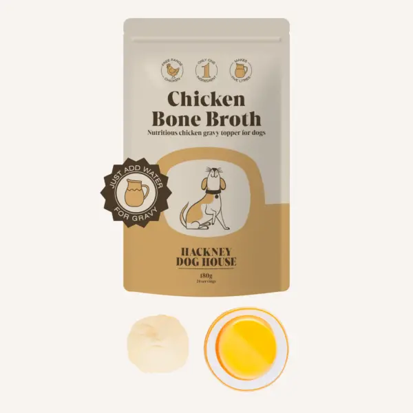Hackney Dog House Chicken Bone Broth at The Lancashire Dog Company