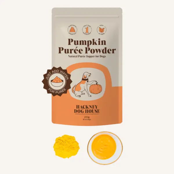 Hackney Dog House Pumpkin Puree Powder at The Lancashire Dog Company