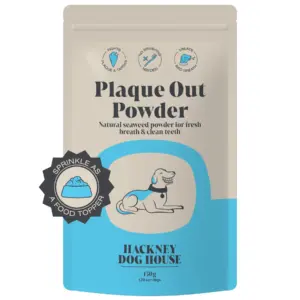 Hackney Dog House Plaque Powder at The Lancashire Dog Company