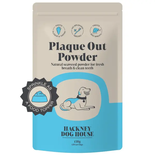 Hackney Dog House Plaque Powder at The Lancashire Dog Company