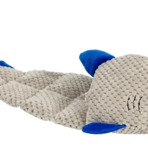 House of Paws Waffle Cord Shark Dog Toy at The Lancashire Dog Company