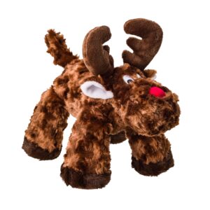 House of Paws Big Paws Reindeer Dog Toy – festive plush reindeer with squeaky paws