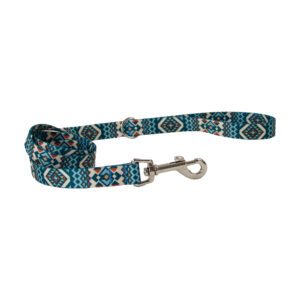 Ancol Soho Aztec Dog Lead in modern patterned design at The Lancashire Dog Company