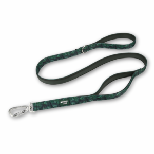 Twiggy Tags Canopy Close Control Dog Lead in green, available at The Lancashire Dog Company