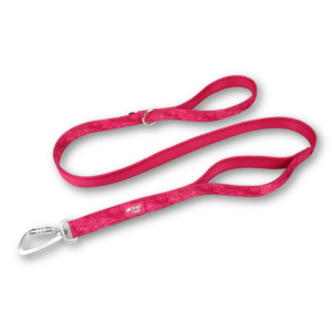 Twiggy Tags Sakura Close Control Dog Lead in pink, available at The Lancashire Dog Company
