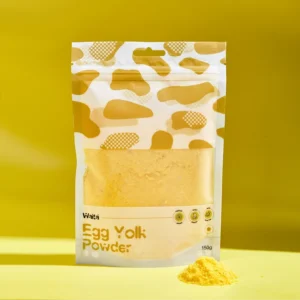 Waita freeze dried chicken egg yolk powder topper 150g at The Lancashire Dog Company